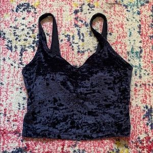 LuluLemon Navy Velvet Align Tank
